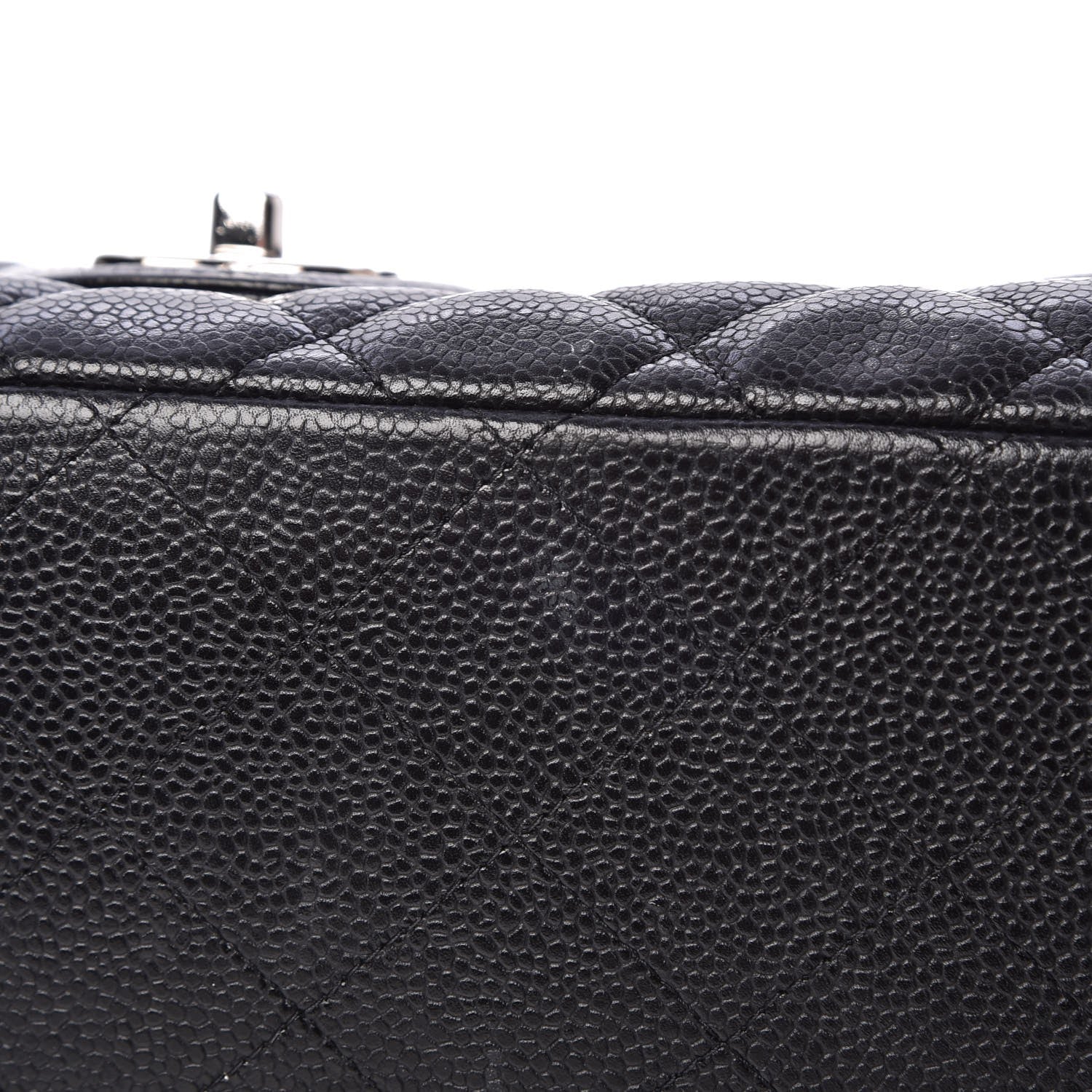 Chanel Caviar Quilted Maxi Single Flap Black 8 of 9
