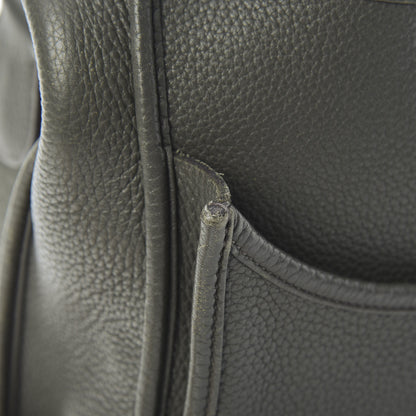 Hermes Taurillon Clemence Amazone Evelyne III GM Vert De Gris 13 of 18