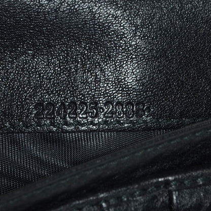 Gucci Monogram Interlocking GG Continental Wallet Black 7 of 8