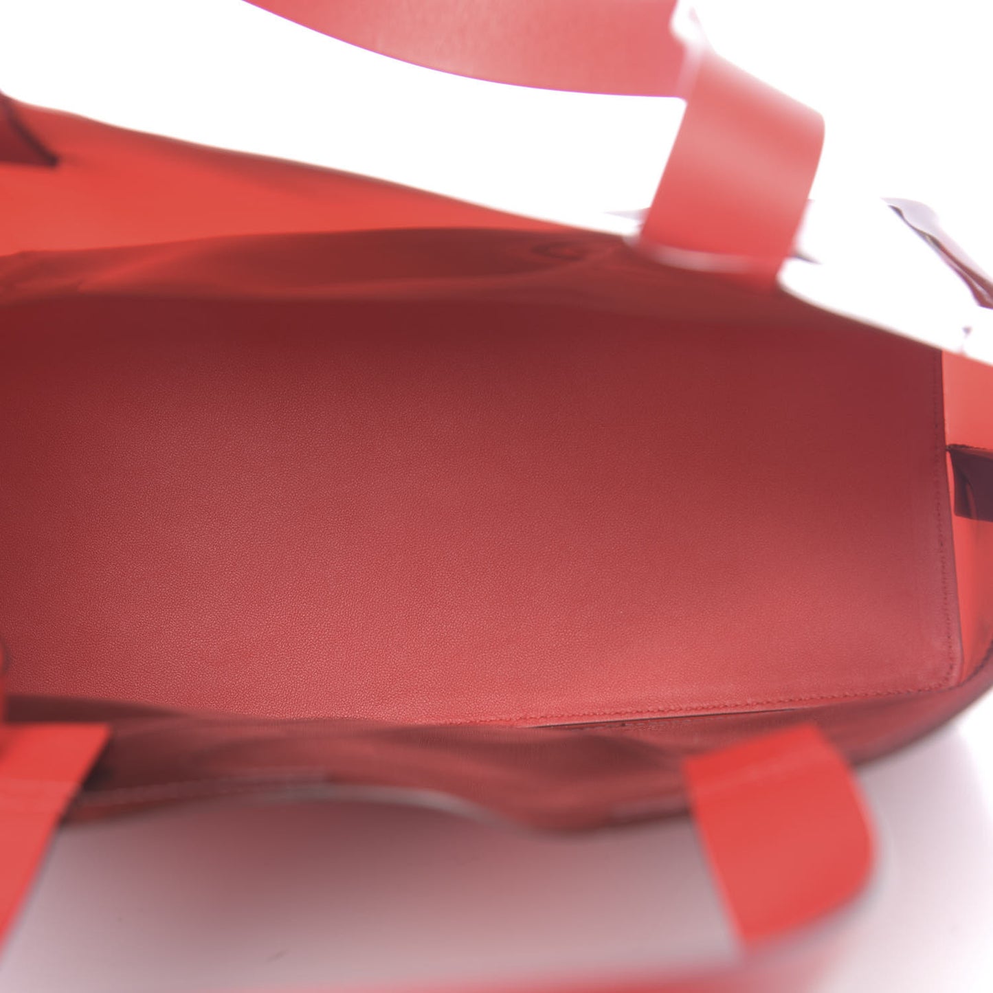 PVC Vlogo Small Escape Tote Red