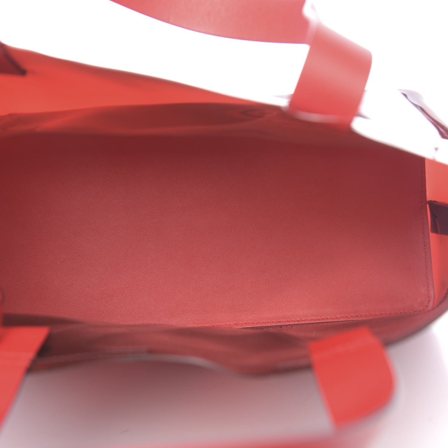 Valentino Garavani PVC Vlogo Small Escape Tote Red 5 of 9