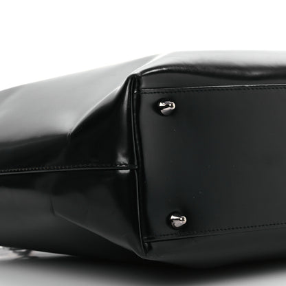 Christian Dior Glazed Calfskin Large Lady Dior Tote Black 12 of 18