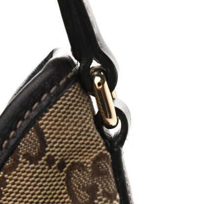 Gucci Monogram Medium New Britt Hobo Dark Brown 10 of 10