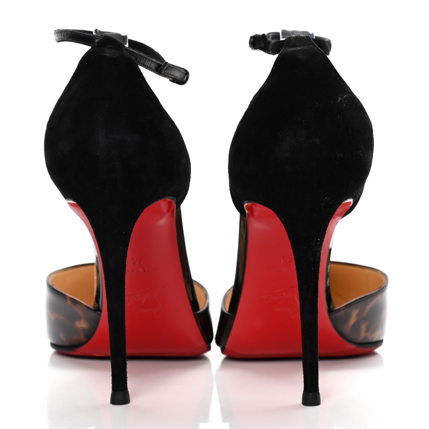 Christian Louboutin Patent Tartaruga Uptown 100 Pumps 41 Version Testa Di Moro 6 of 13