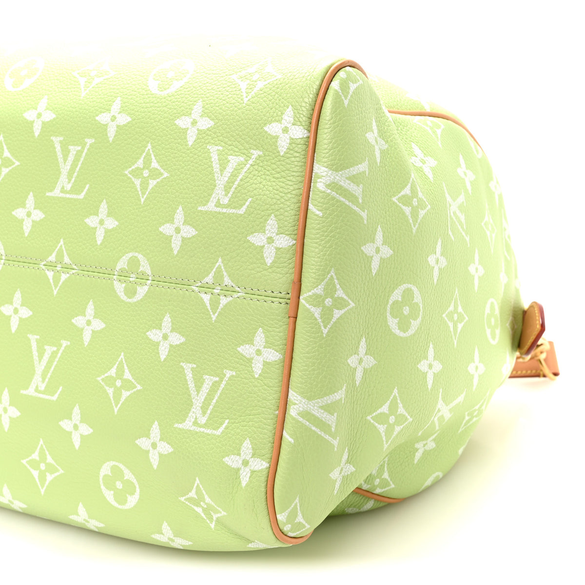 Louis Vuitton Calfskin Monogram Speedy P9 Bandouliere 40 Frozen Lime 11 of 11