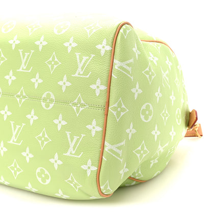 Louis Vuitton Calfskin Monogram Speedy P9 Bandouliere 40 Frozen Lime 11 of 11