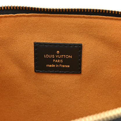 Louis Vuitton Lambskin Embossed Monogram Coussin MM Black 6 of 11