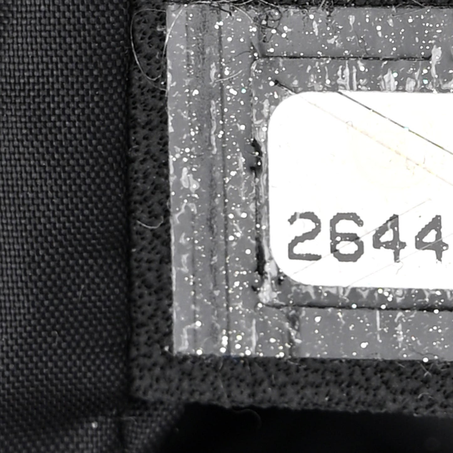Wool Nylon Quilted Coco Neige Backpack Black Ecru