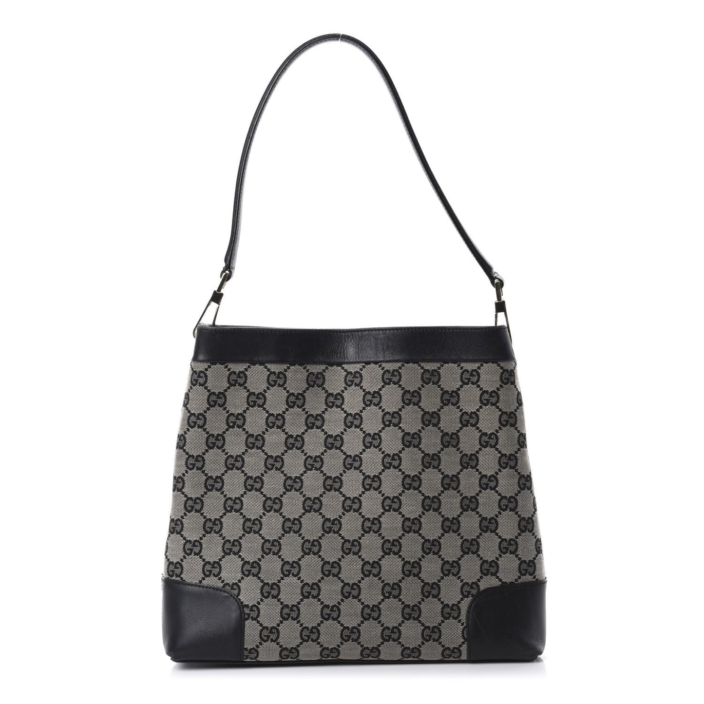 Monogram Shoulder Bag Black