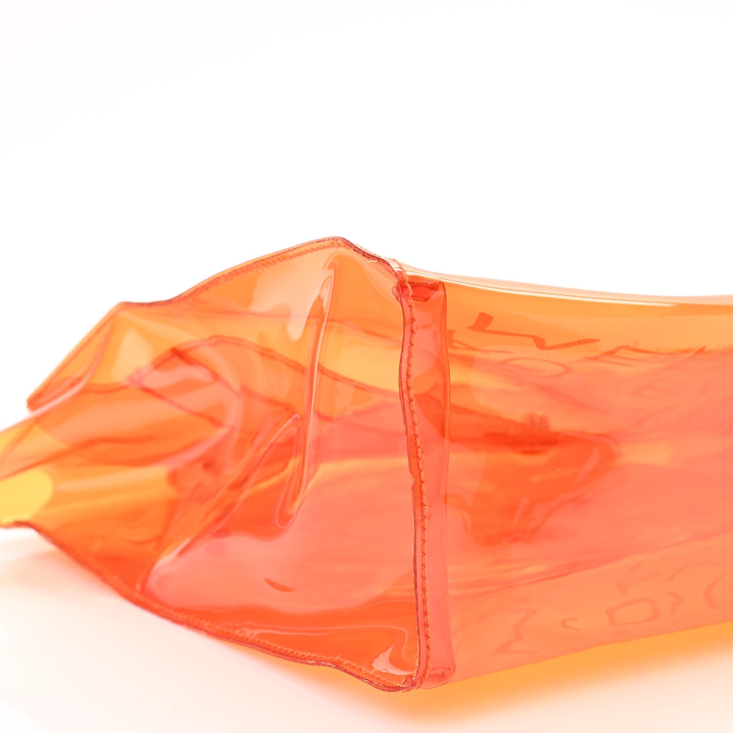 Hermes Vinyl Souvenir De L'Exposition Kelly Orange 9 of 12