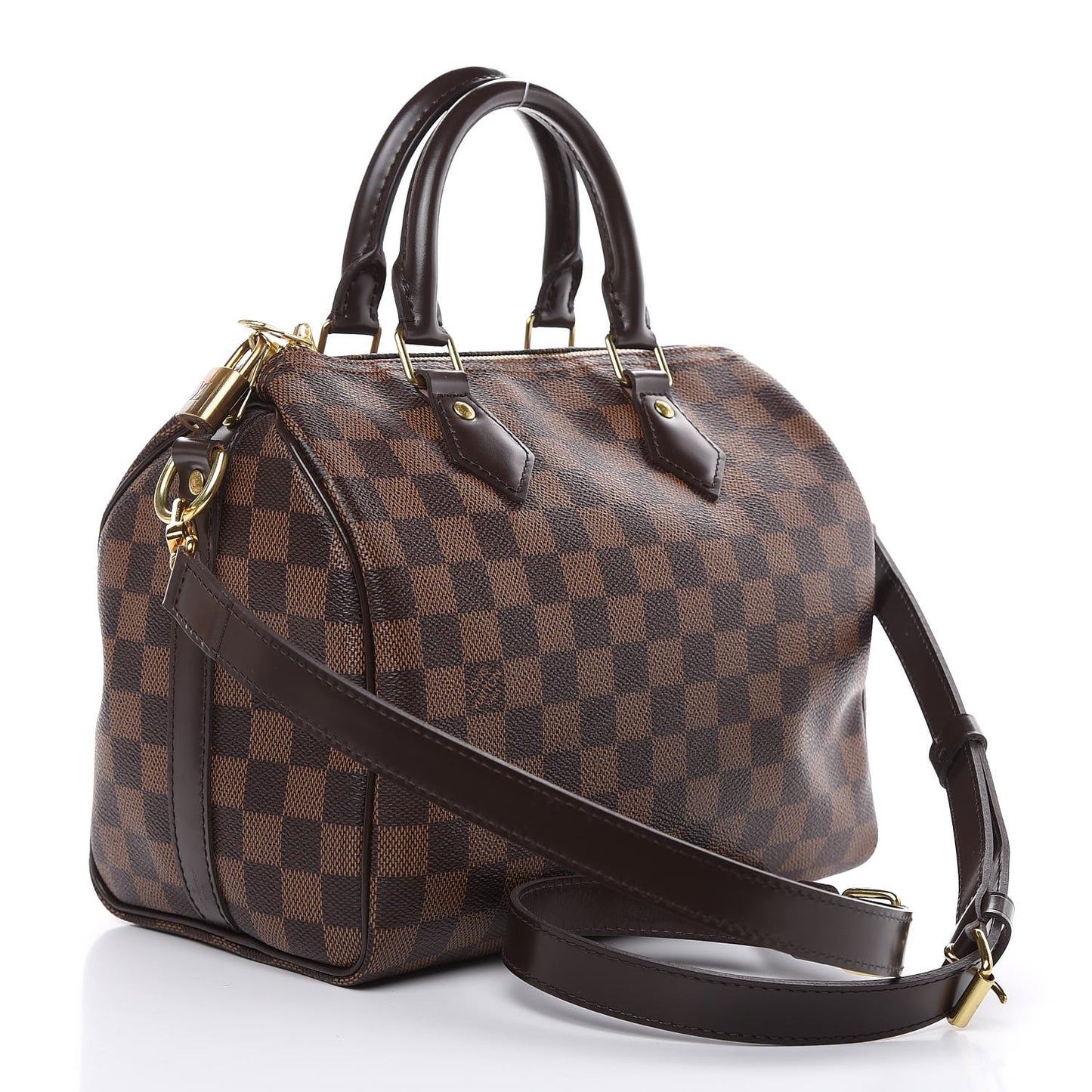 Damier Ebene Speedy Bandouliere 25