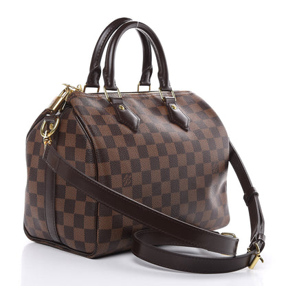 Louis Vuitton Damier Ebene Speedy Bandouliere 25 3 of 11
