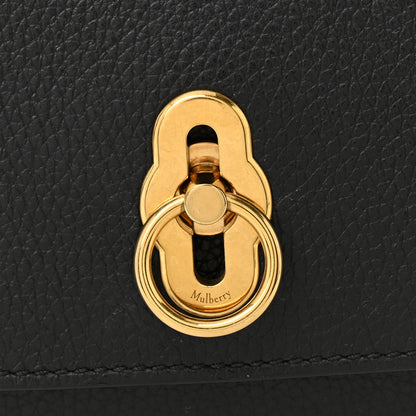 Mulberry Small Classic Grain Calfskin Mini Amberley Flap Black 8 of 13