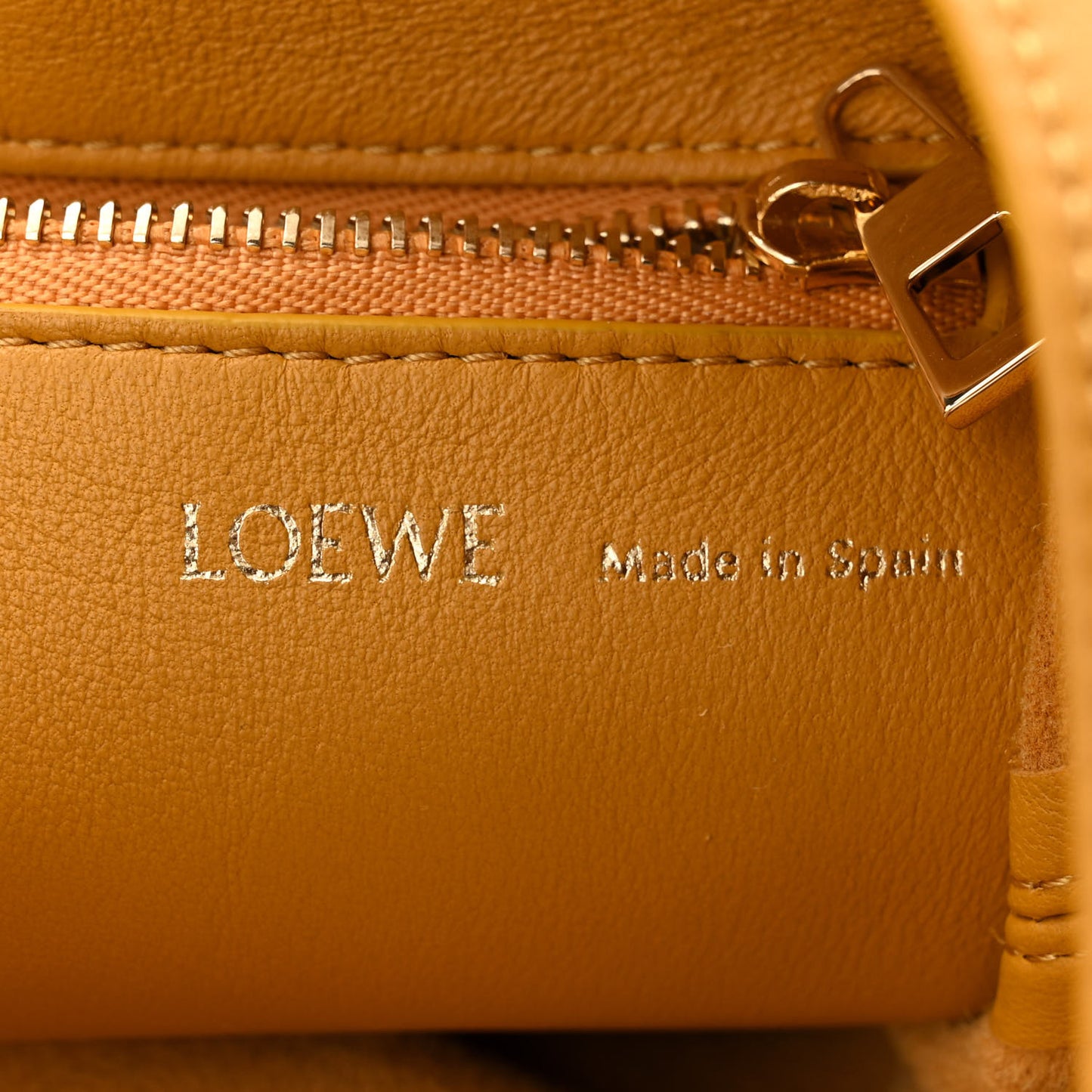 Nappa Lambskin Small Squeeze Bag Sunflower