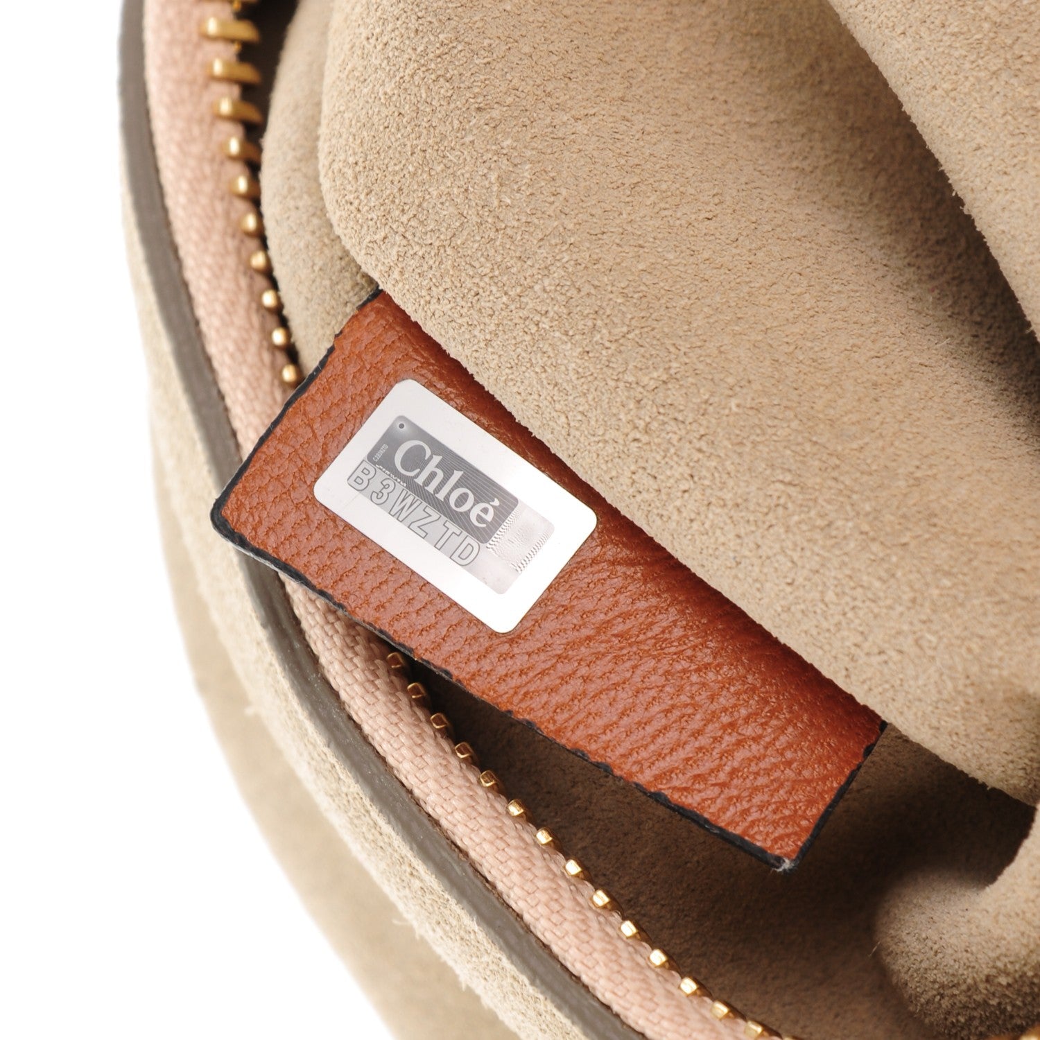 Chloe Calfskin Patchwork Medium Faye Shoulder Bag Caramel 8 of 8