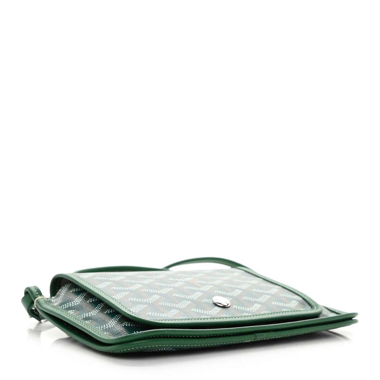 Goyardine Plumet Wallet Clutch Green