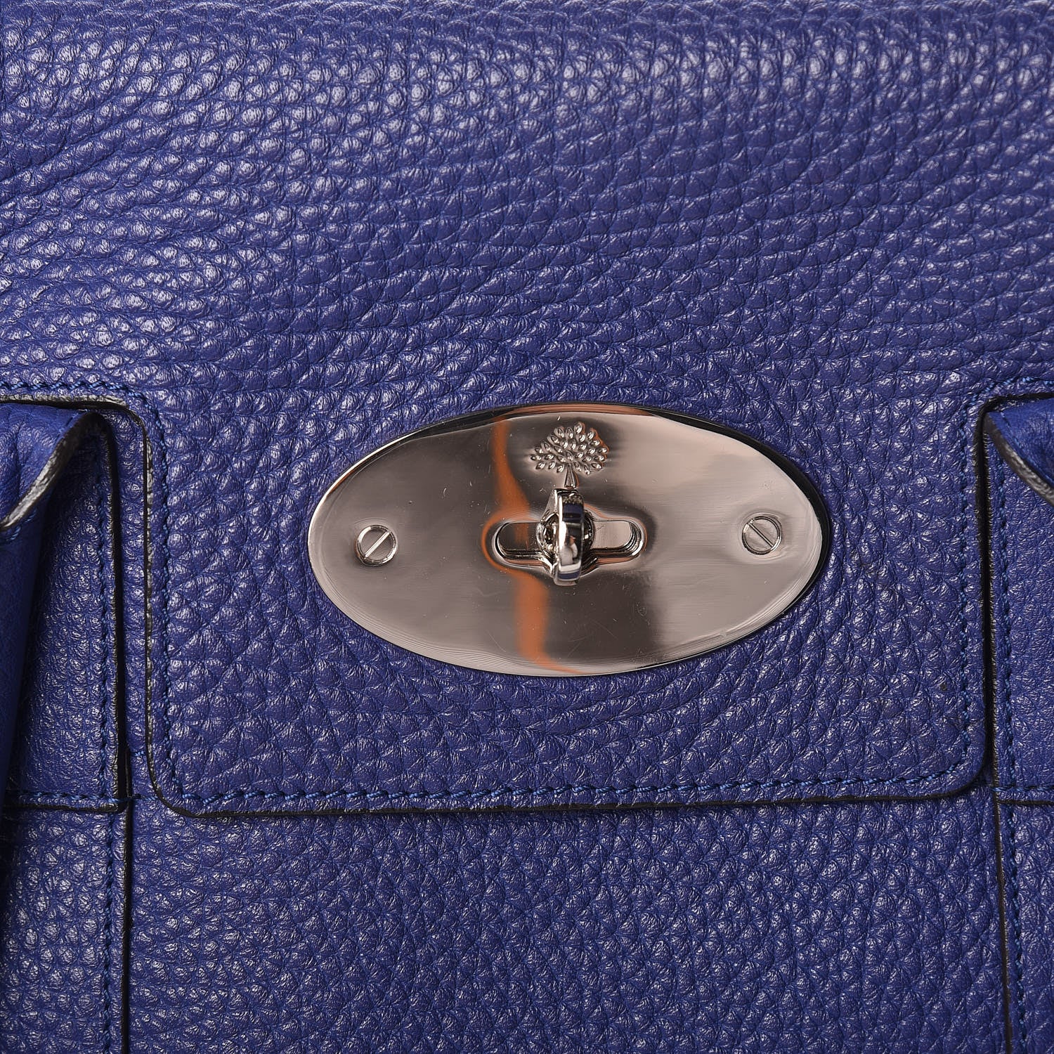 Mulberry Classic Grain Calfskin Bayswater Indigo 10 of 10