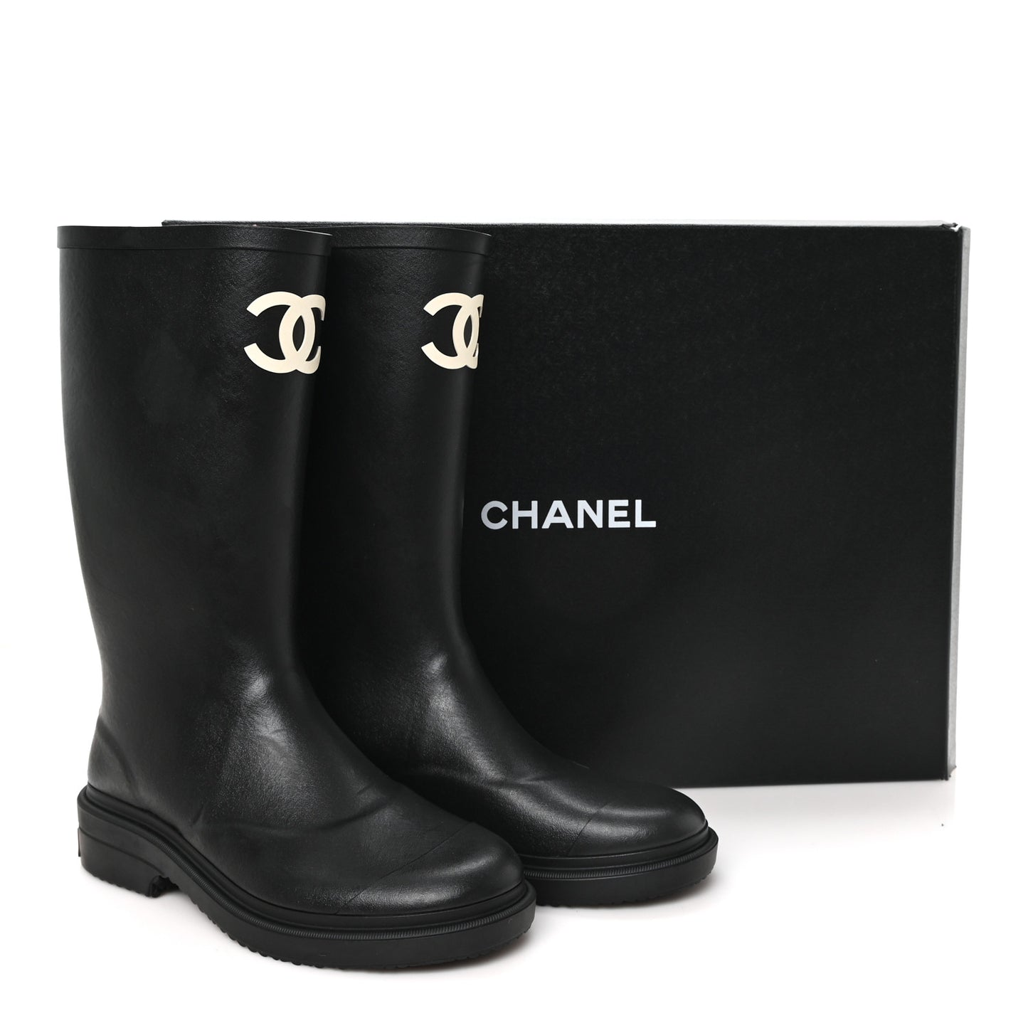 Caoutchouk CC High Boots 38 Black
