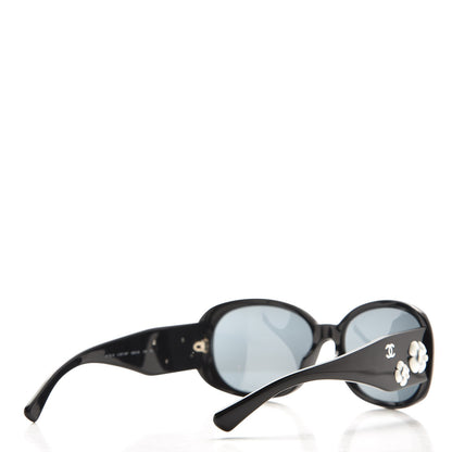 Chanel Camellia CC Sunglasses 5113-A Black 4 of 7