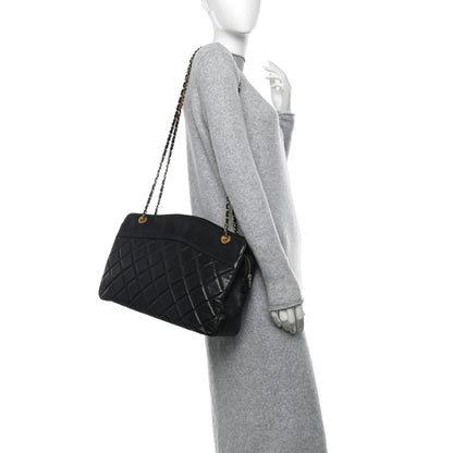 Chanel Lambskin Quilted Shoulder Bag Black 2 of 15