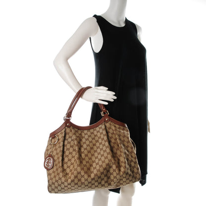 Gucci Monogram Large Sukey Tote Brown 2 of 7