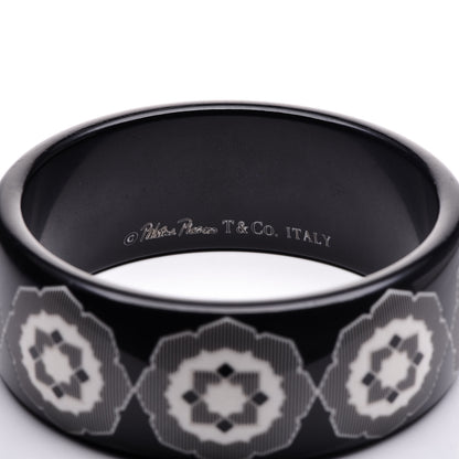 Tiffany Resin Paloma Picasso Zellige Bangle Bracelet Black 4 of 4