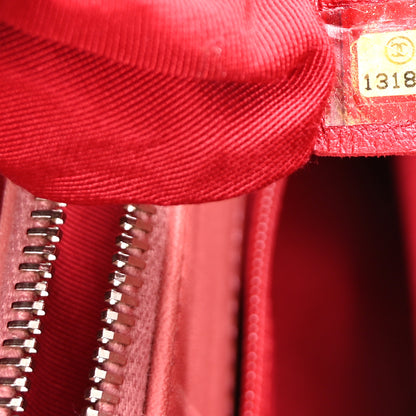 Chanel Vinyl Lipstick Ligne Tote Pink 7 of 10