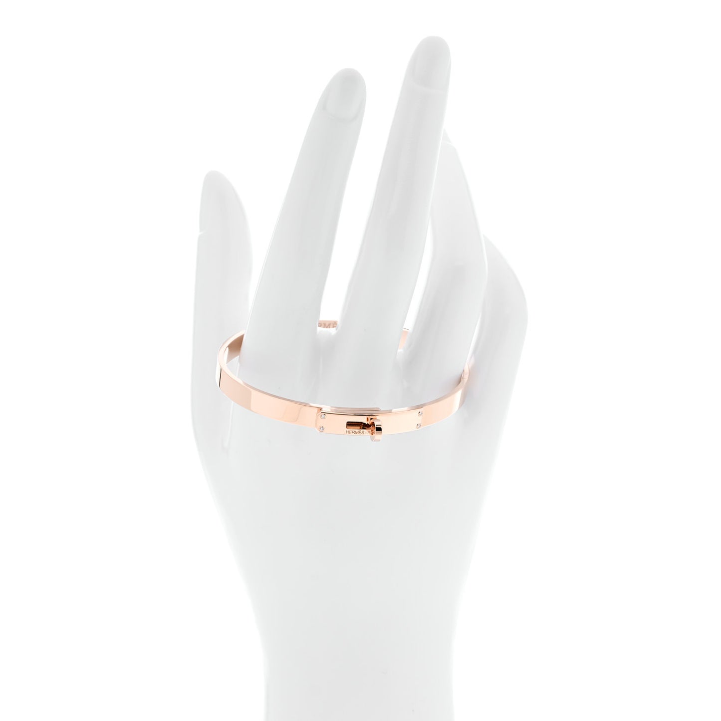 18K Rose Gold Diamond PM Kelly Bracelet ST