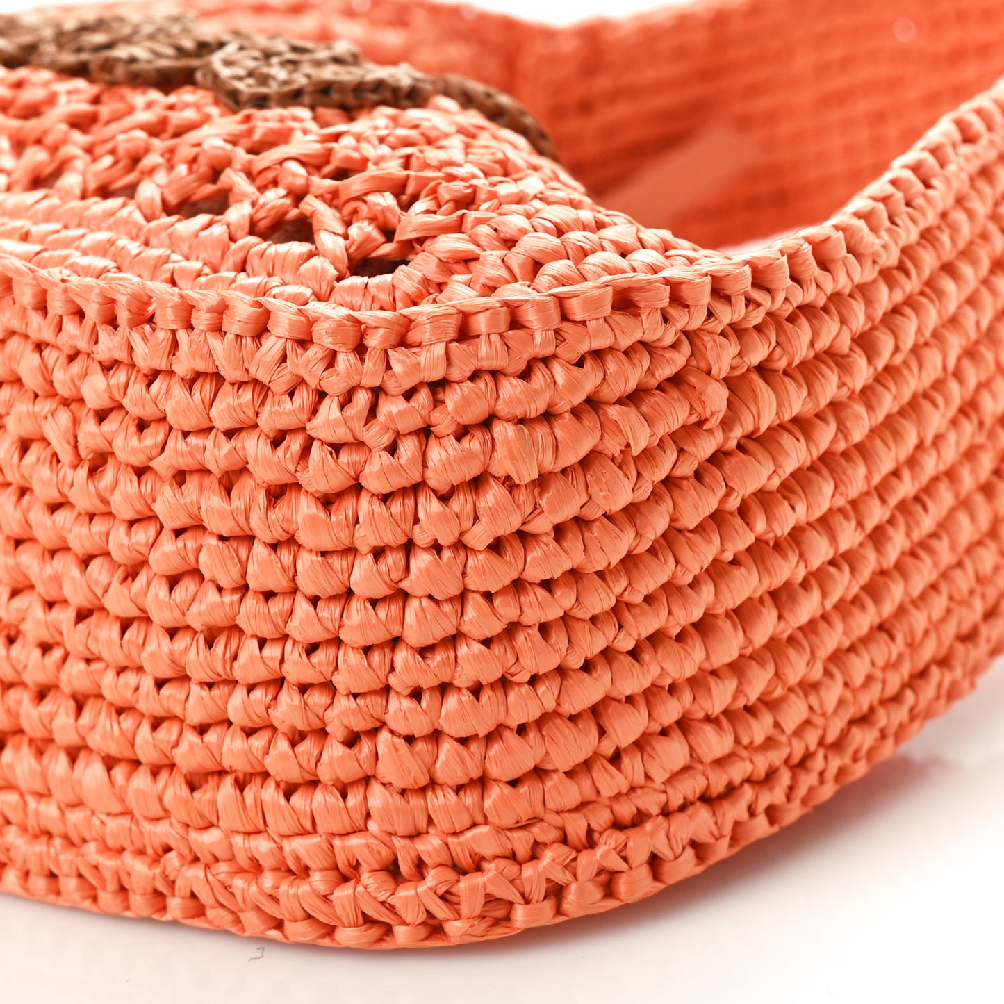 Fabric Crochet Wander Hobo Tulipano Cognac