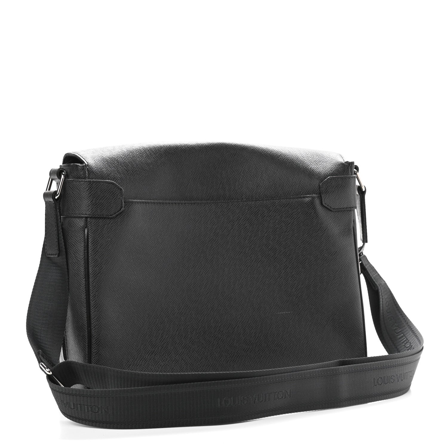 Louis Vuitton Taiga Roman MM Messenger Black 2 of 11