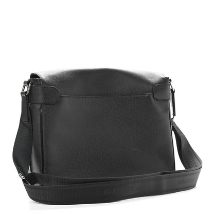 Louis Vuitton Taiga Roman MM Messenger Black 2 of 11