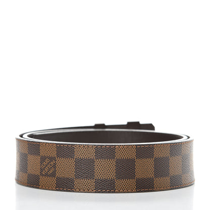 Louis Vuitton Damier Ebene 40mm LV Initiales Belt 90 36 3 of 9