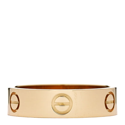 Cartier 18K Yellow Gold 5.5mm LOVE Ring 60 9.25 3 of 5