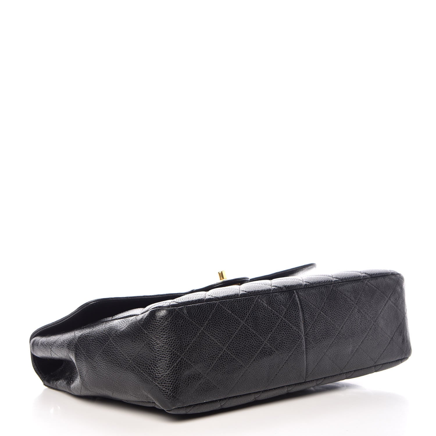 Chanel Caviar Jumbo Single Flap Black 4 of 11
