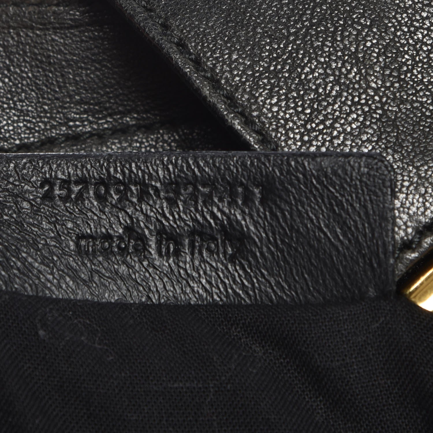 Saint Laurent Sheepskin Large Cabas ChYc Black 7 of 8