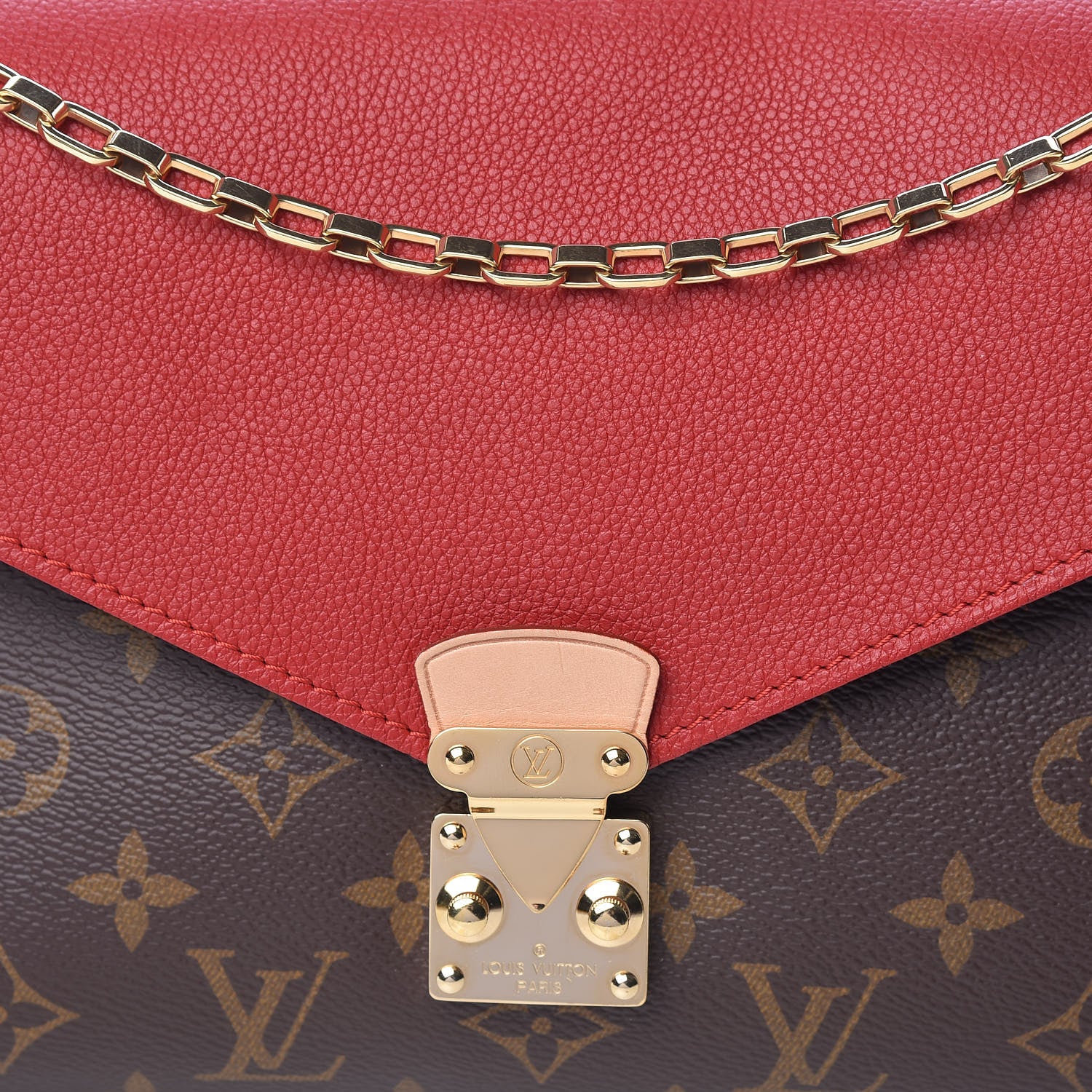 Louis Vuitton Monogram Pallas Chain Cherry 7 of 9