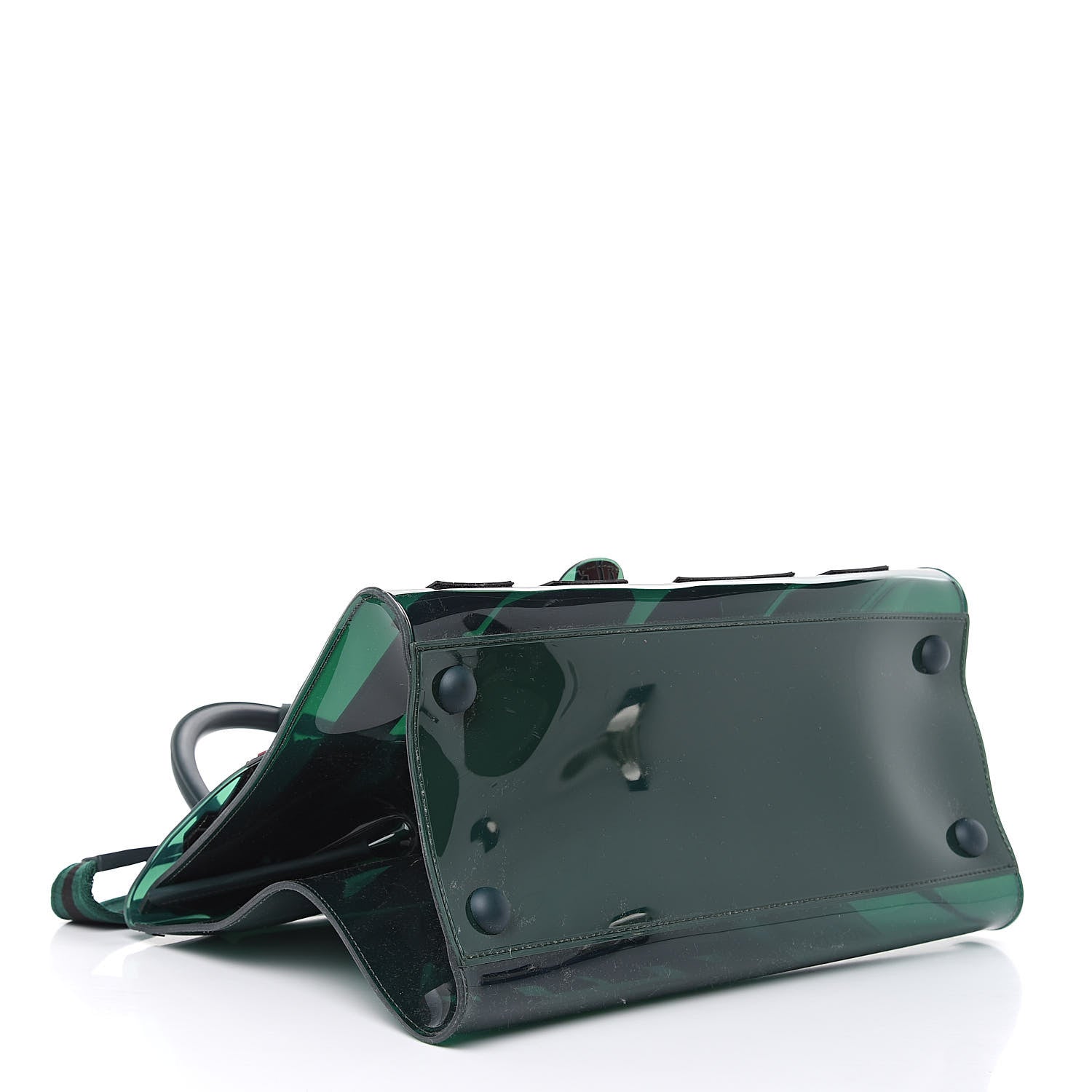 Delvaux PVC The Hero 1829 Brillant Satchel Vert 4 of 8