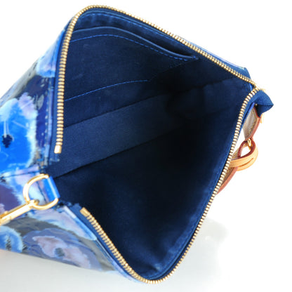 Louis Vuitton Vernis Ikat Pochette Accessories NM Grand Blue 6 of 7