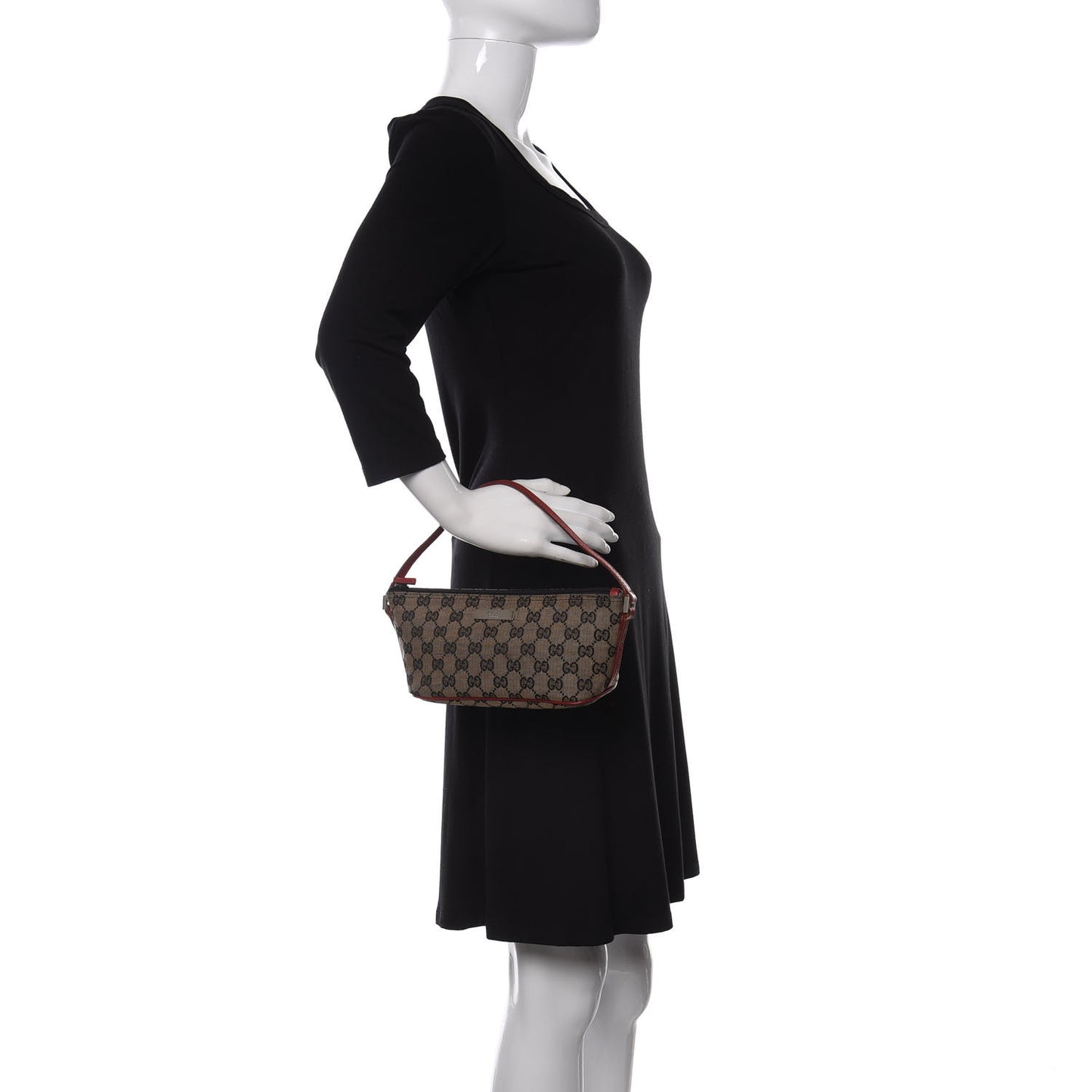 Monogram Boat Pochette Red