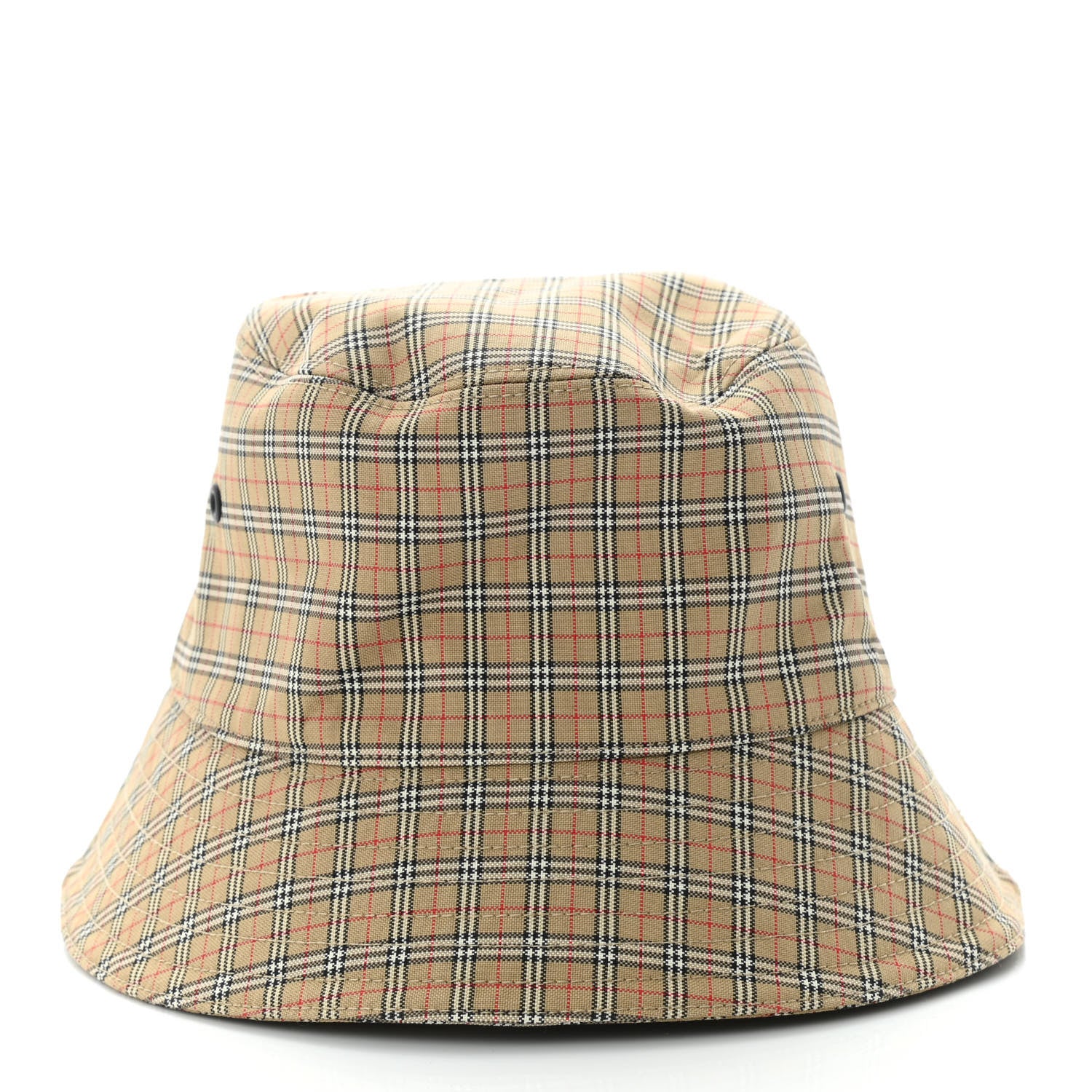 Burberry Technical Cotton Micro Check Bucket Hat M 5 of 8