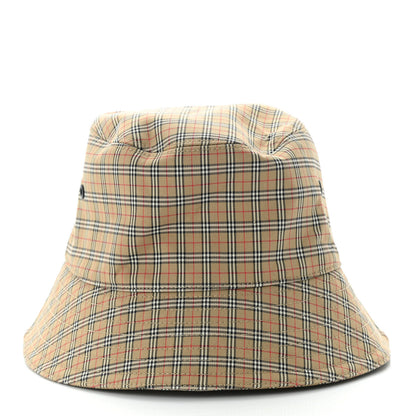 Burberry Technical Cotton Micro Check Bucket Hat M 5 of 8