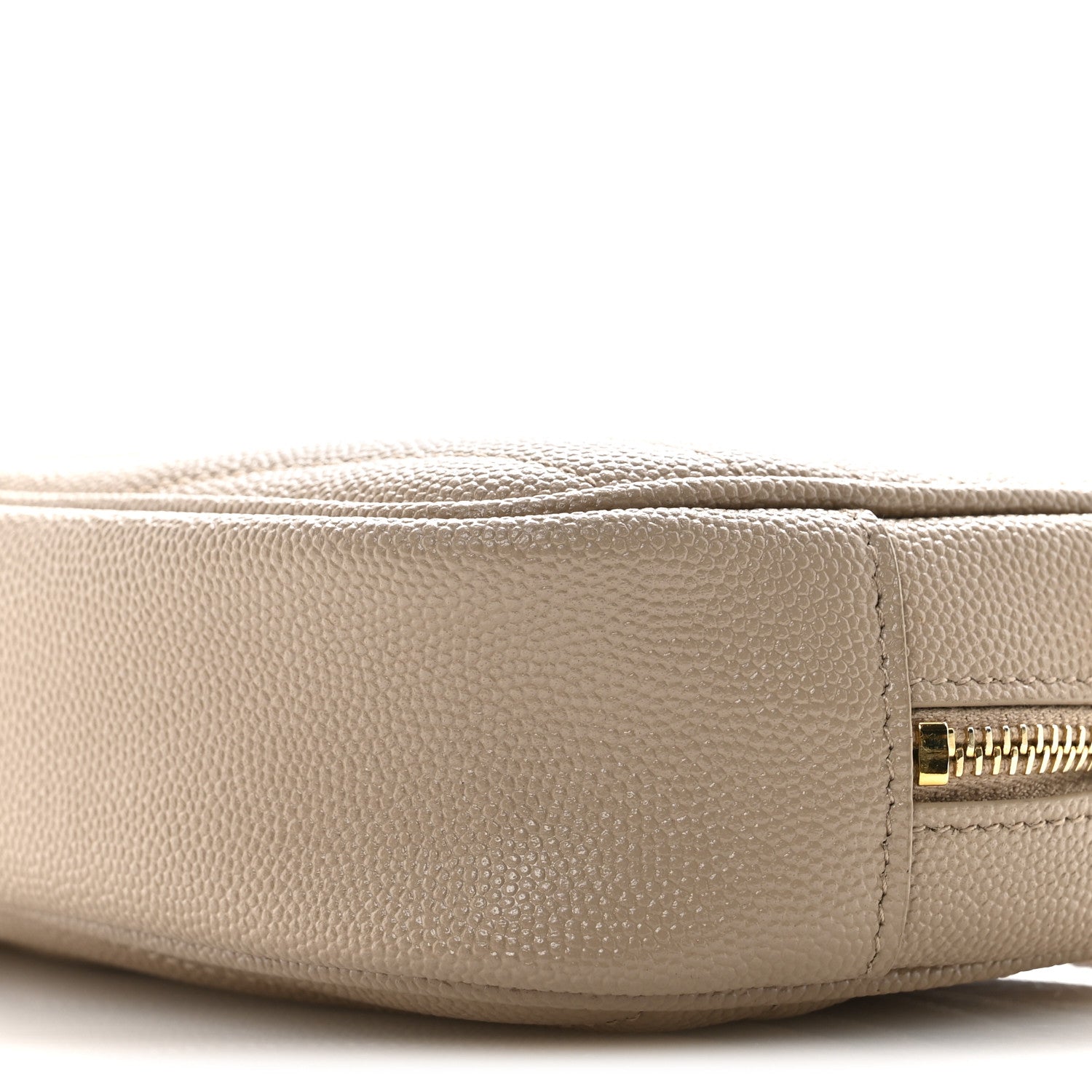 Saint Laurent Grain De Poudre Matelasse Monogram Mini Lou Camera Bag Dark Beige 10 of 12