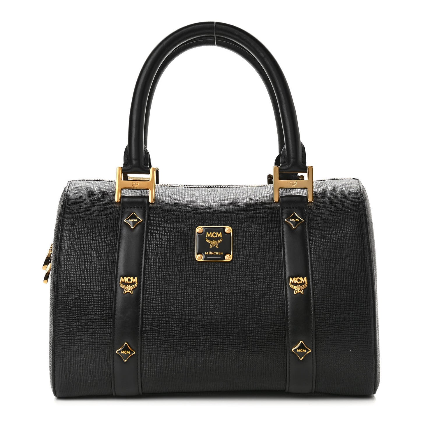 Saffiano Boston Bag Black