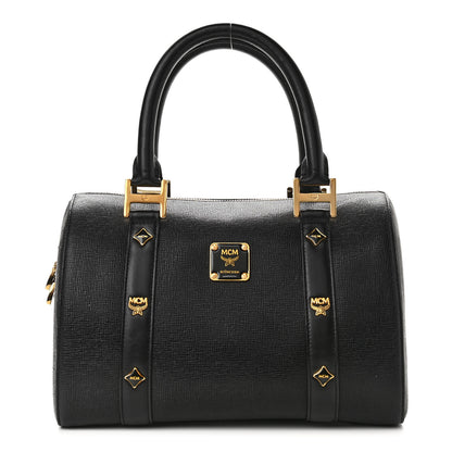 MCM Saffiano Boston Bag Black 1 of 9