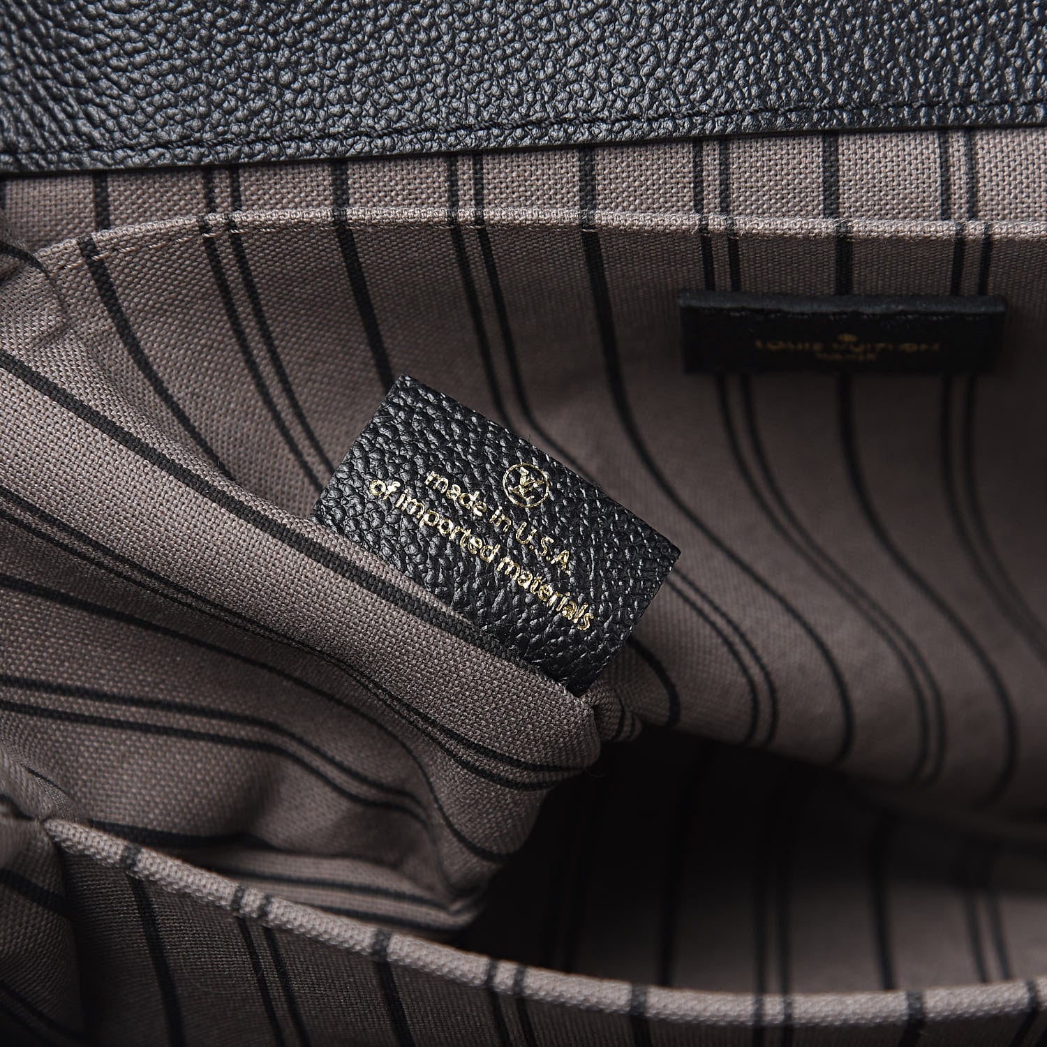 Louis Vuitton Empreinte Pochette Metis Black 7 of 10