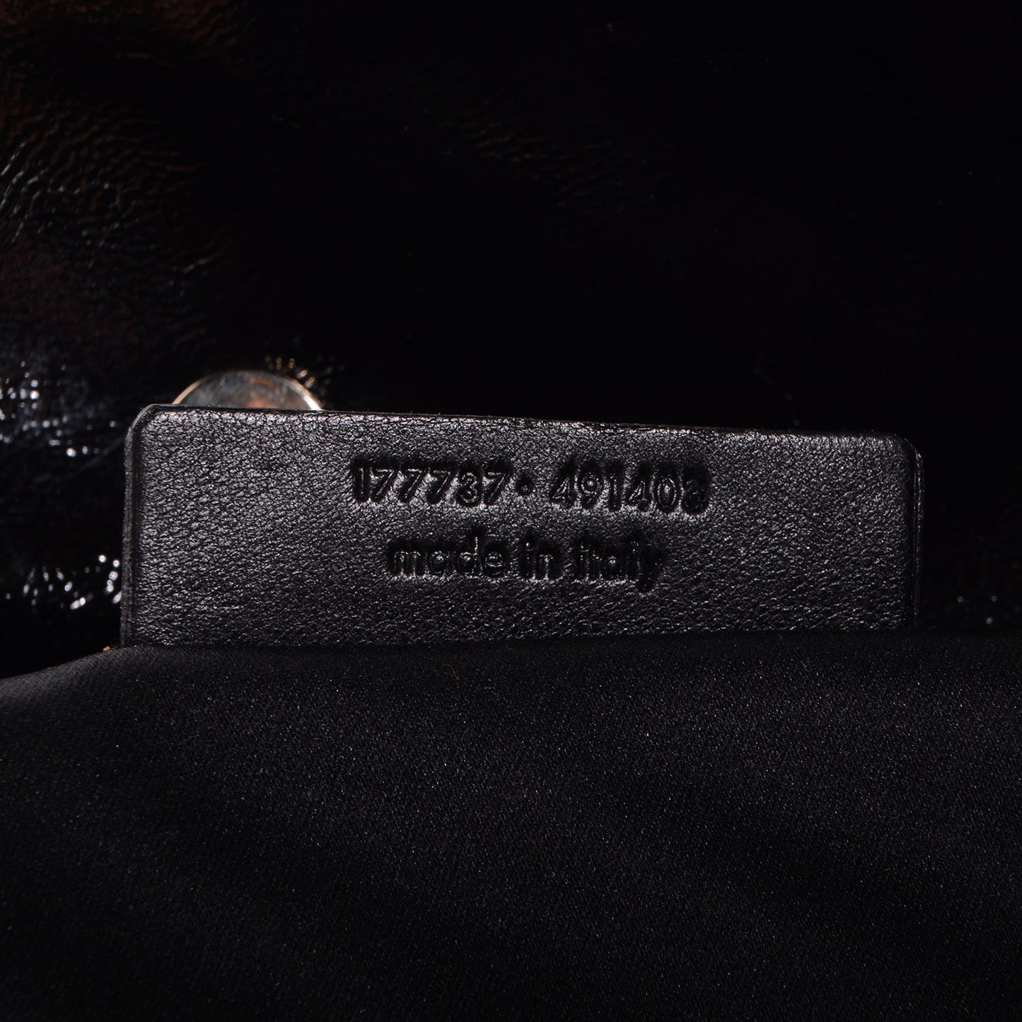 Patent Tribute Tote Black
