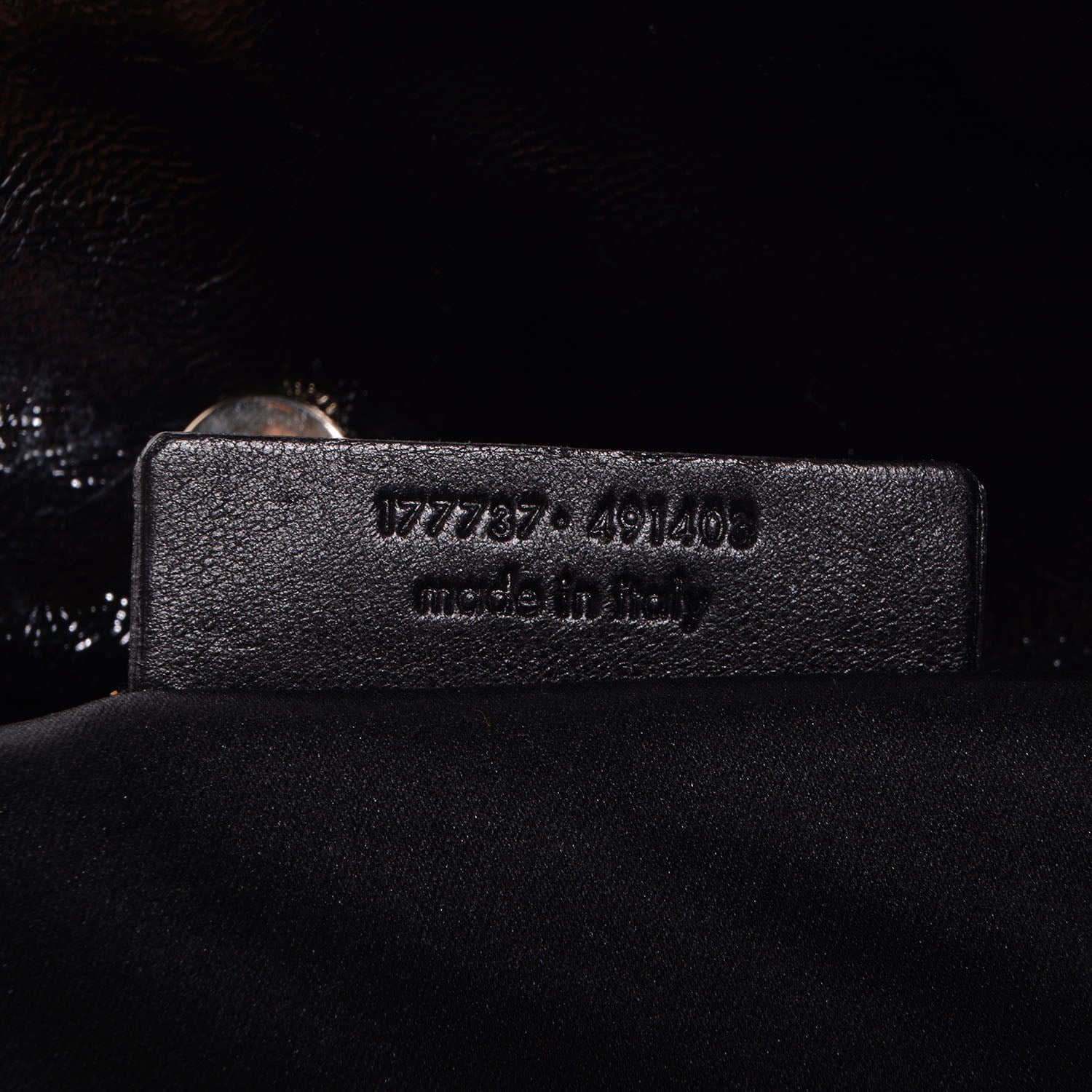 Saint Laurent Patent Tribute Tote Black 19 of 31
