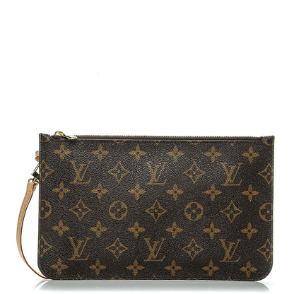 Louis Vuitton Monogram Neverfull MM GM Pochette 1 of 6