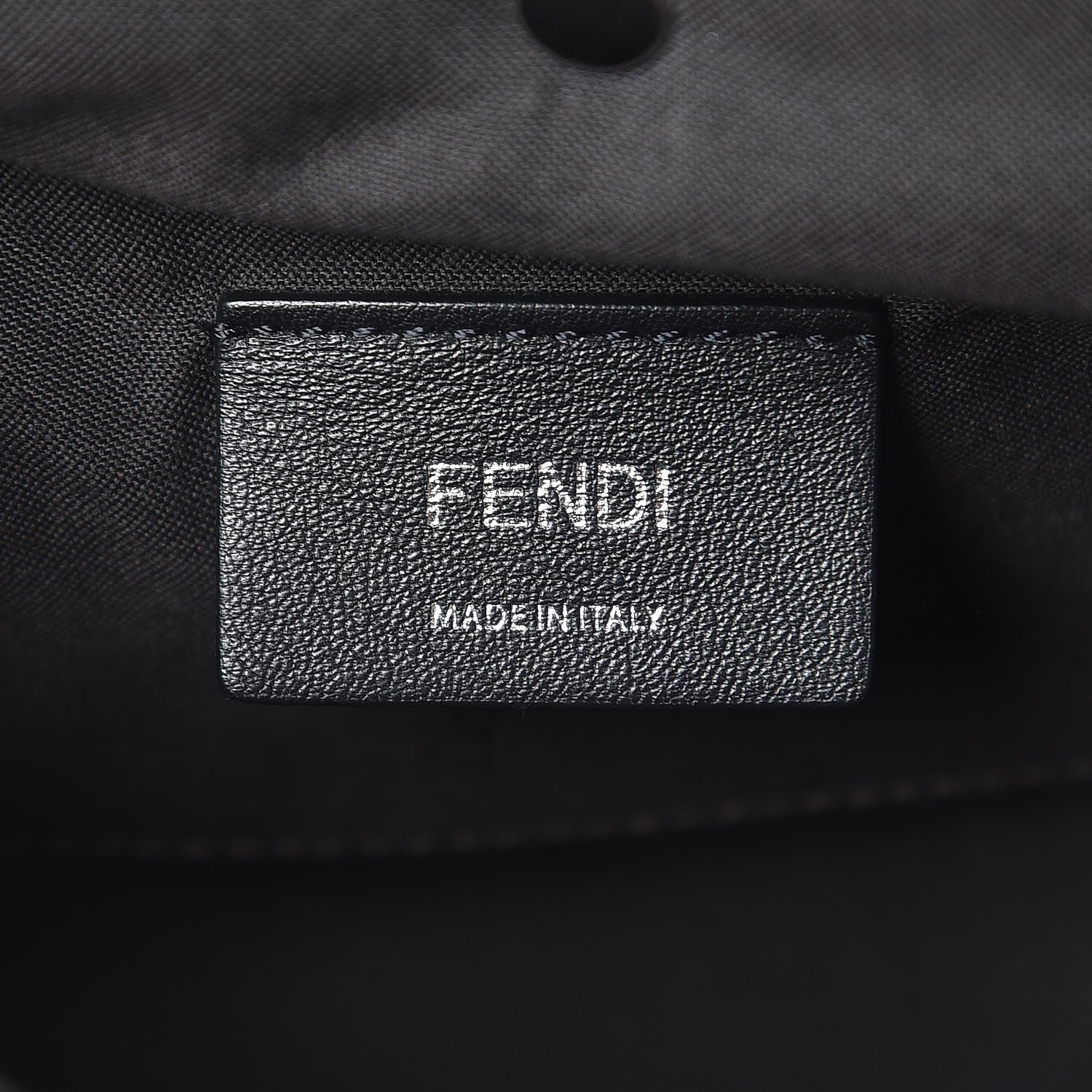 Fendi Vitello Century Opaco Mini Back to School Backpack Black 6 of 11