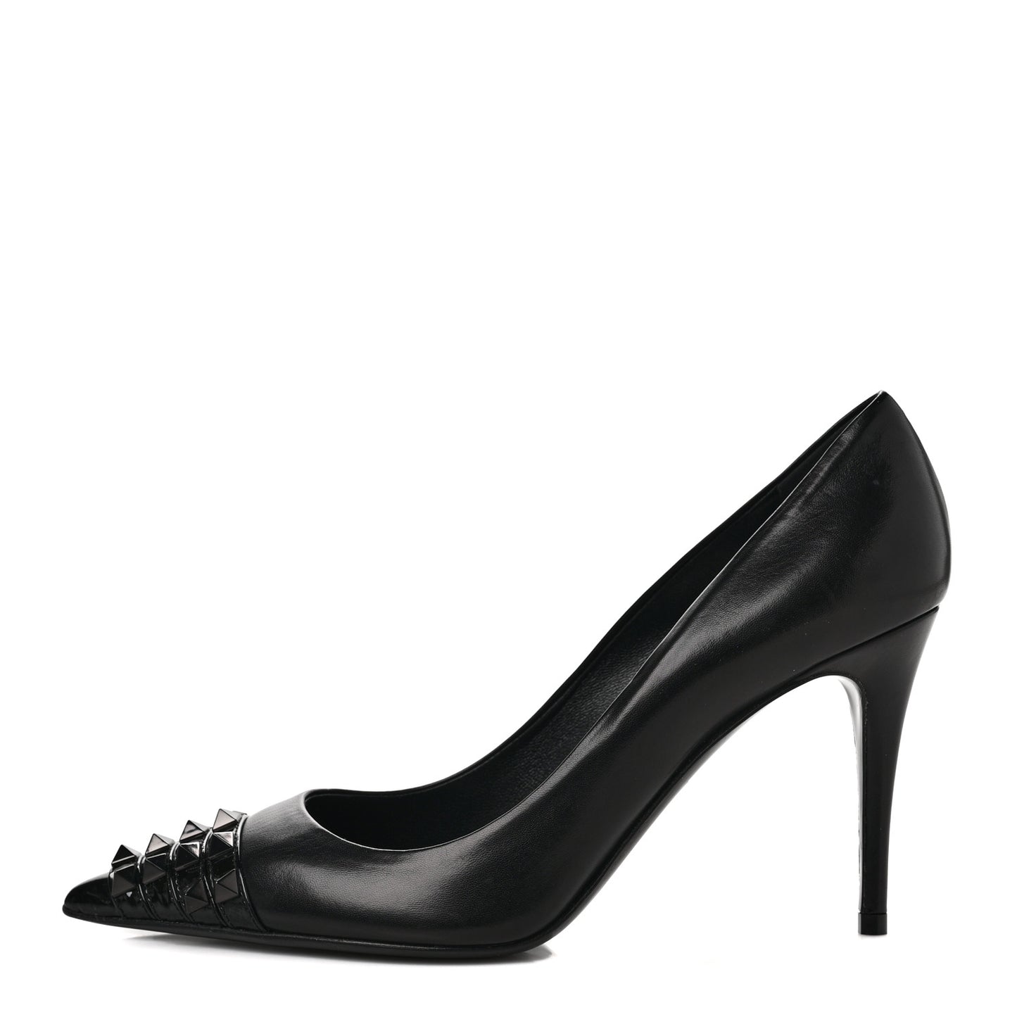 Kidskin Rockstud Alcove 90mm Pumps 38.5 Black